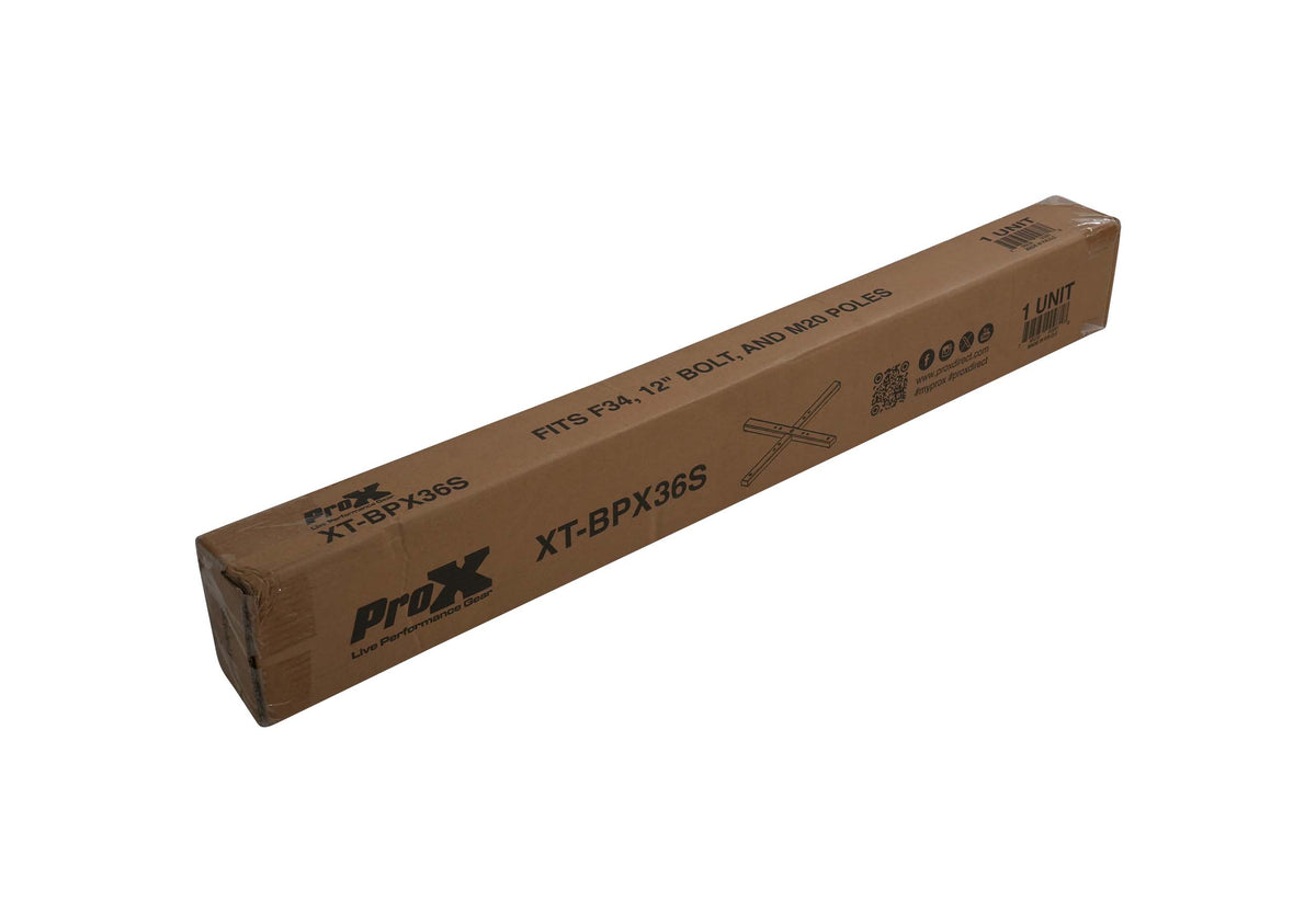 ProX XT-BPX36S, 36-Inch X-Style Truss Base Plate for F34 Truss, Bolt Truss & M20 Poles