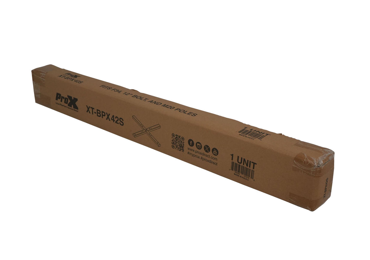 ProX XT-BPX42S, 42-Inch X-Style Truss Base Plate for F34 Truss, Bolt Truss & M20 Poles