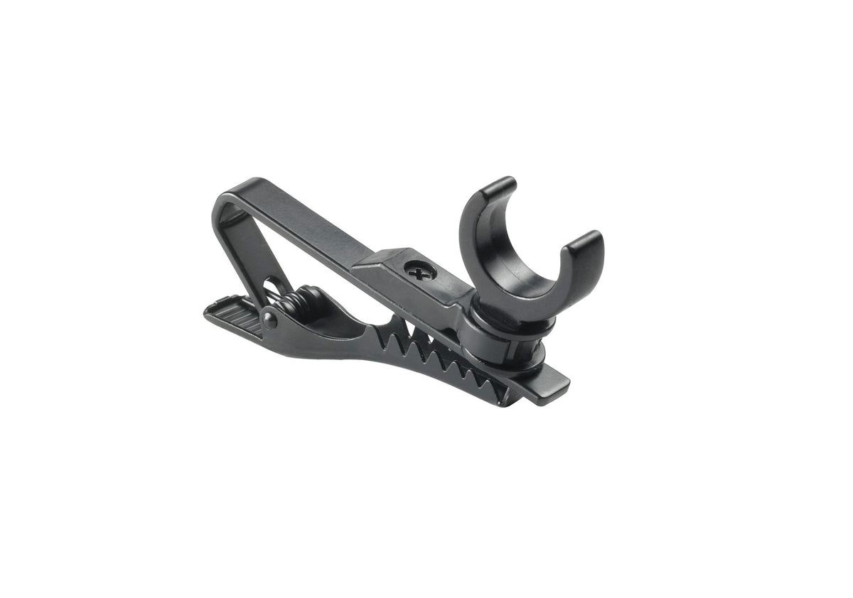 Audio-Technica AT8419 Lavalier Microphone Tie Clip with 45° Angle Adjustment by Audio-Technica
