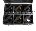 Event Lighting PAR9X12OBCAF 6-Way Charging Road Case Protective Transport and Integrated Power Distribution by Antari Lighting