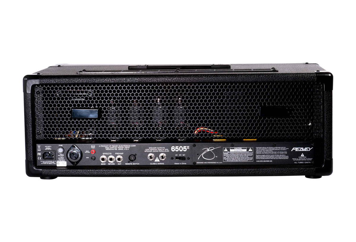 Peavey ++6505 + HEAD Guitar Amplifier Head High-Gain Tube Amplifier - 120W by Peavey