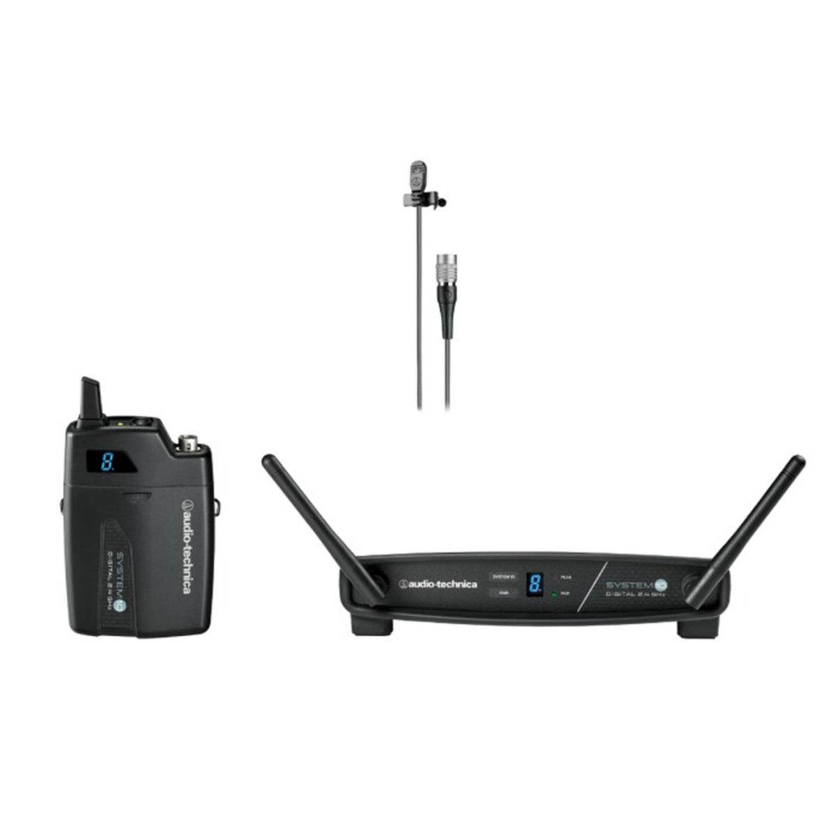 Audio-Technica ATW1101L System 10 Digital Lavalier Wireless System by Audio-Technica