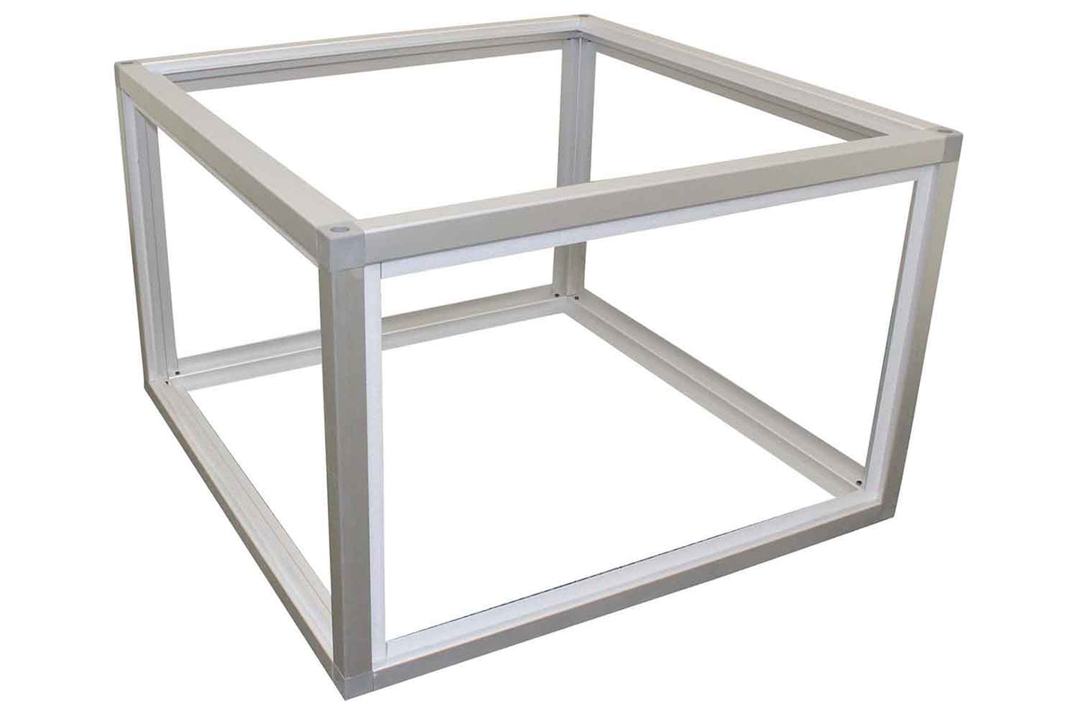 B-Stock: ProX XSA-2X2-24 LUMOStage High Acrylic Platform Riser Section with Clamps and 4 Side Acrylic Covers - 2 Foot X 2 Foot X 24 Inch by ProX Cases