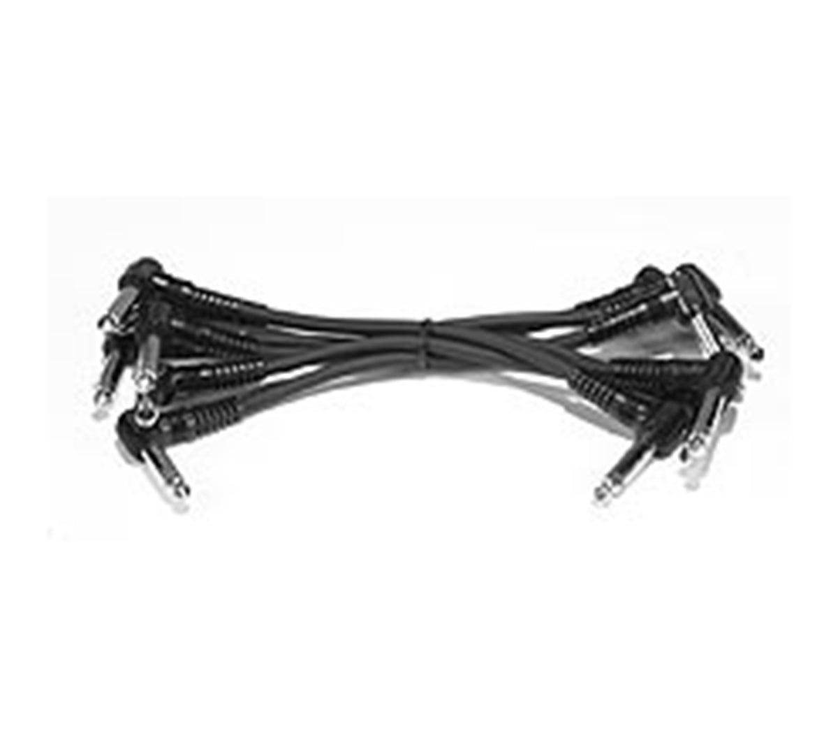Peavey 00069580 4-Inch Right-Angle Patch Cable Set - 6-Pack by Peavey