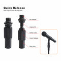 ProX X-MICQRCX5, Quick Release Mic Clip Adapter 5 Pack with 10 Thread Inserts by ProX