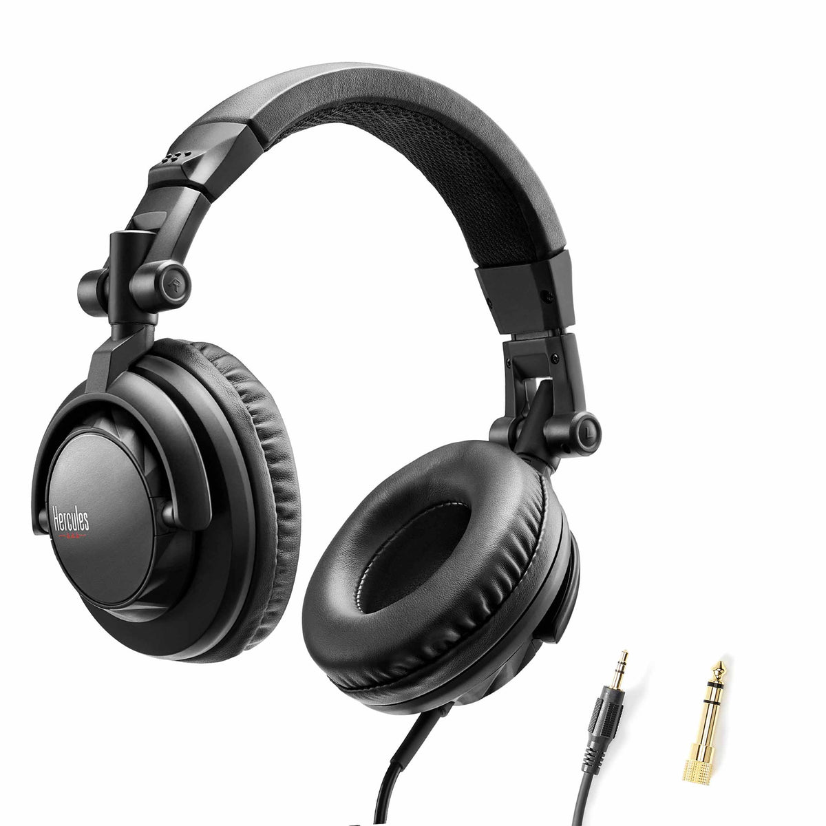 Hercules DJLearning Kit MK3 Complete DJ Controller Bundle with DJMonitor 32 Speakers, HDP DJ45 Headphones by Hercules