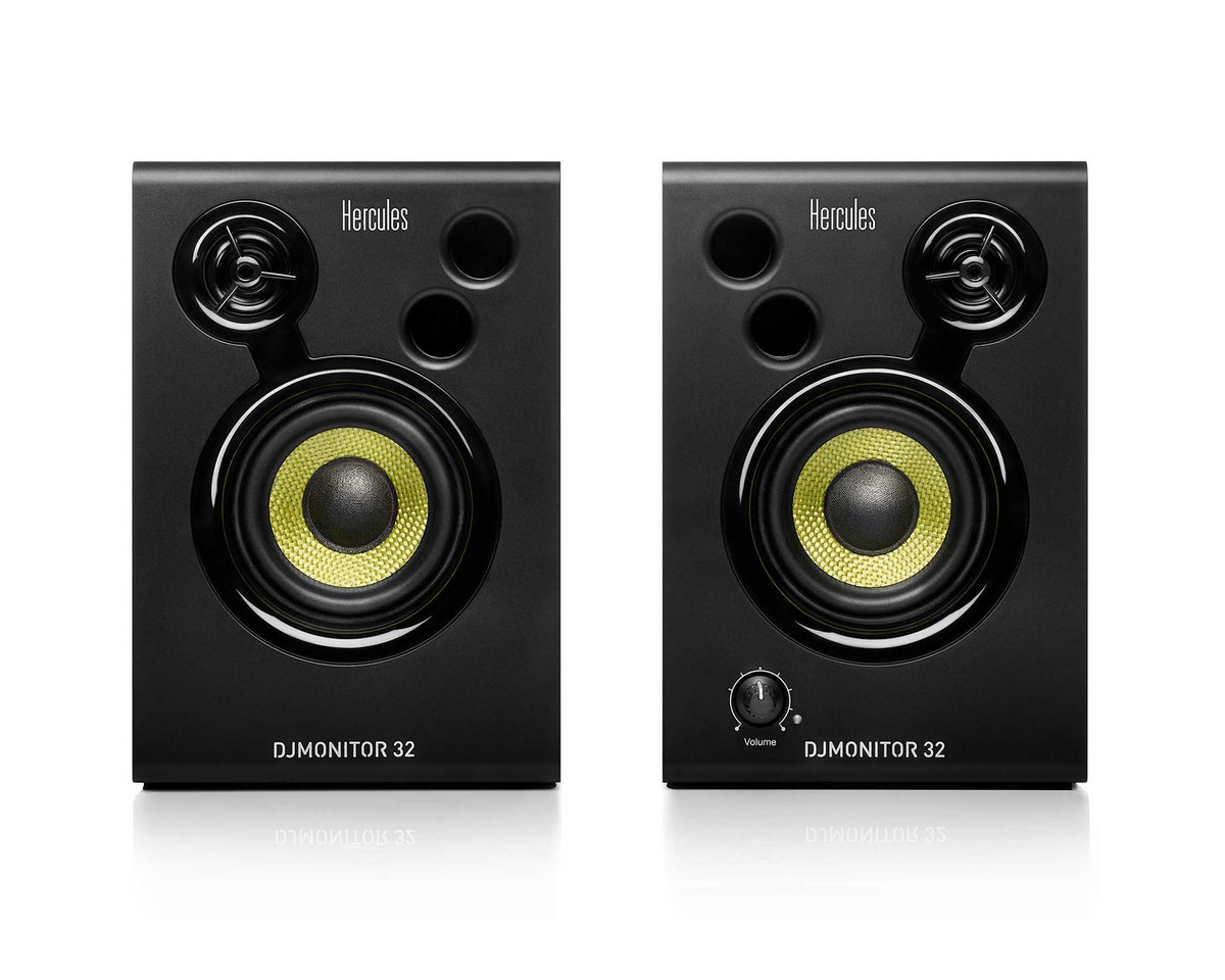 Hercules DJLearning Kit MK3 Complete DJ Controller Bundle with DJMonitor 32 Speakers, HDP DJ45 Headphones by Hercules
