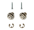 Peavey 00079500 Super Strap Locks Chrome Guitar Straplock Set - Pair by Peavey
