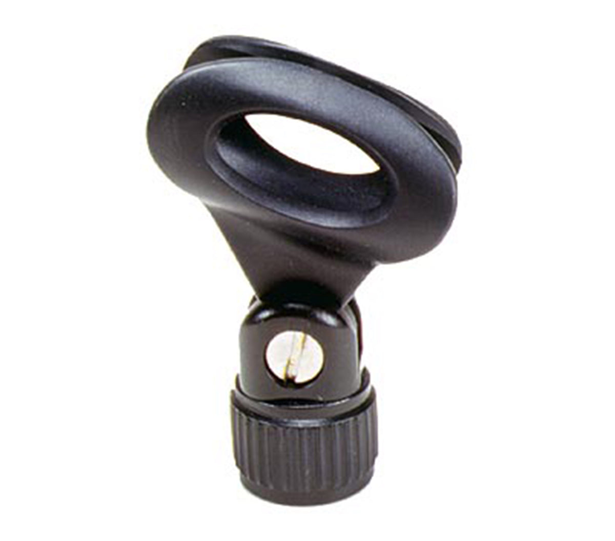 Peavey 00376700 Diamond Series Microphone Clip - Rubber Holder with Brass Threaded Insert by Peavey