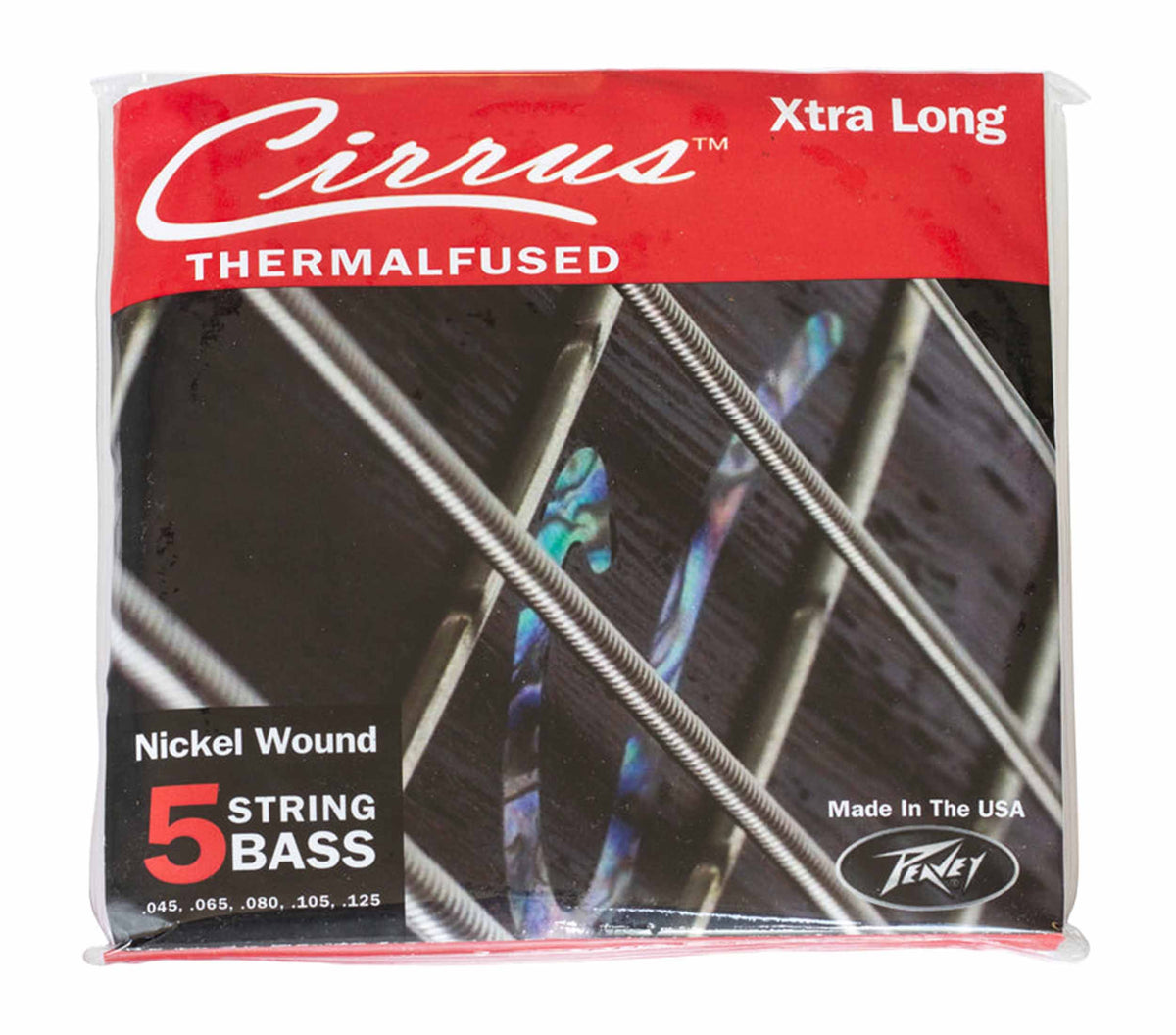 Peavey 00379270 Cirrus Bass String 5XL with Extra-Long Scale 5-String Bass Set by Peavey