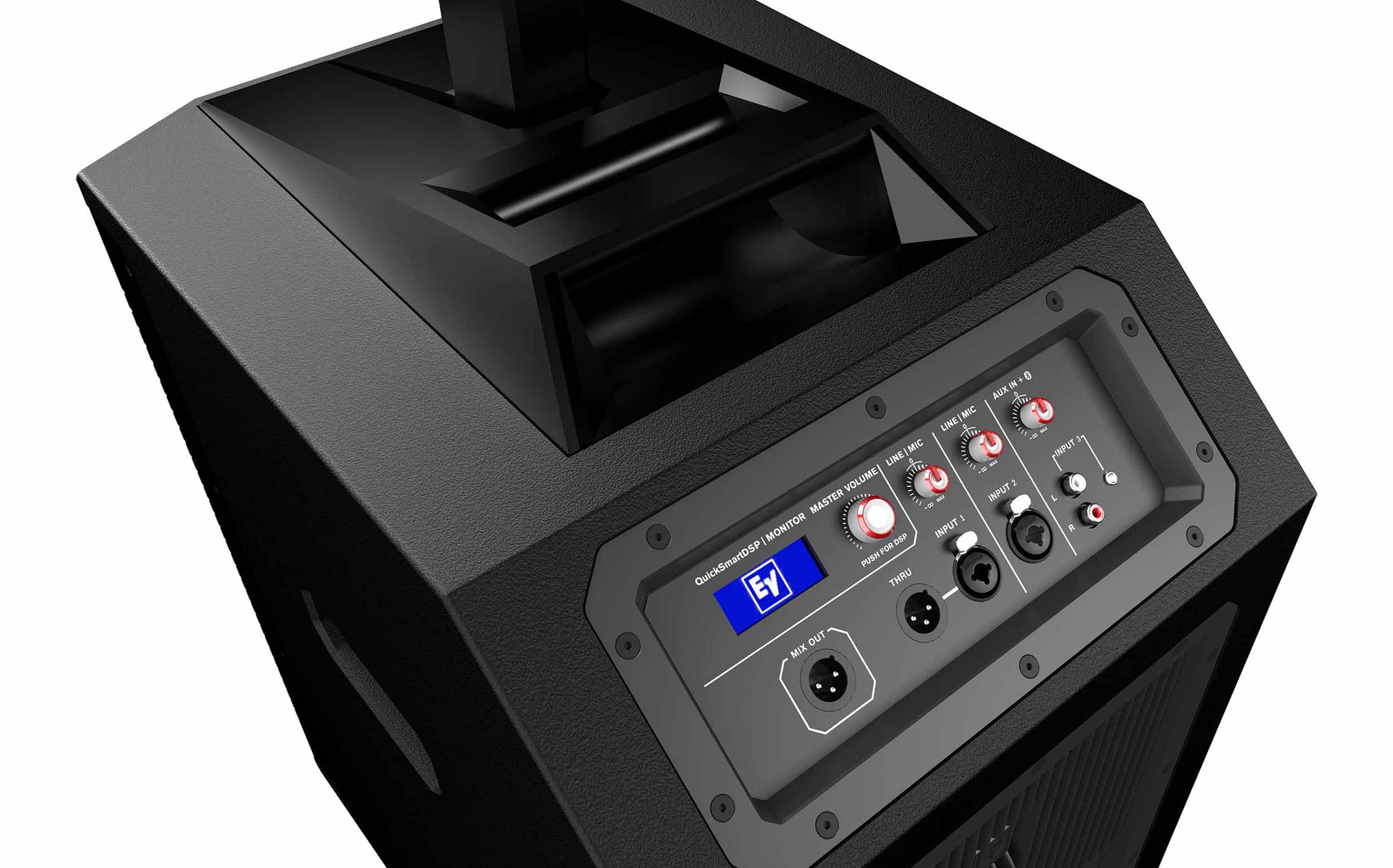 Electro-Voice Evolve 50 Column Speaker Array DJ Package with Subwoofer - Black by Electro-Voice
