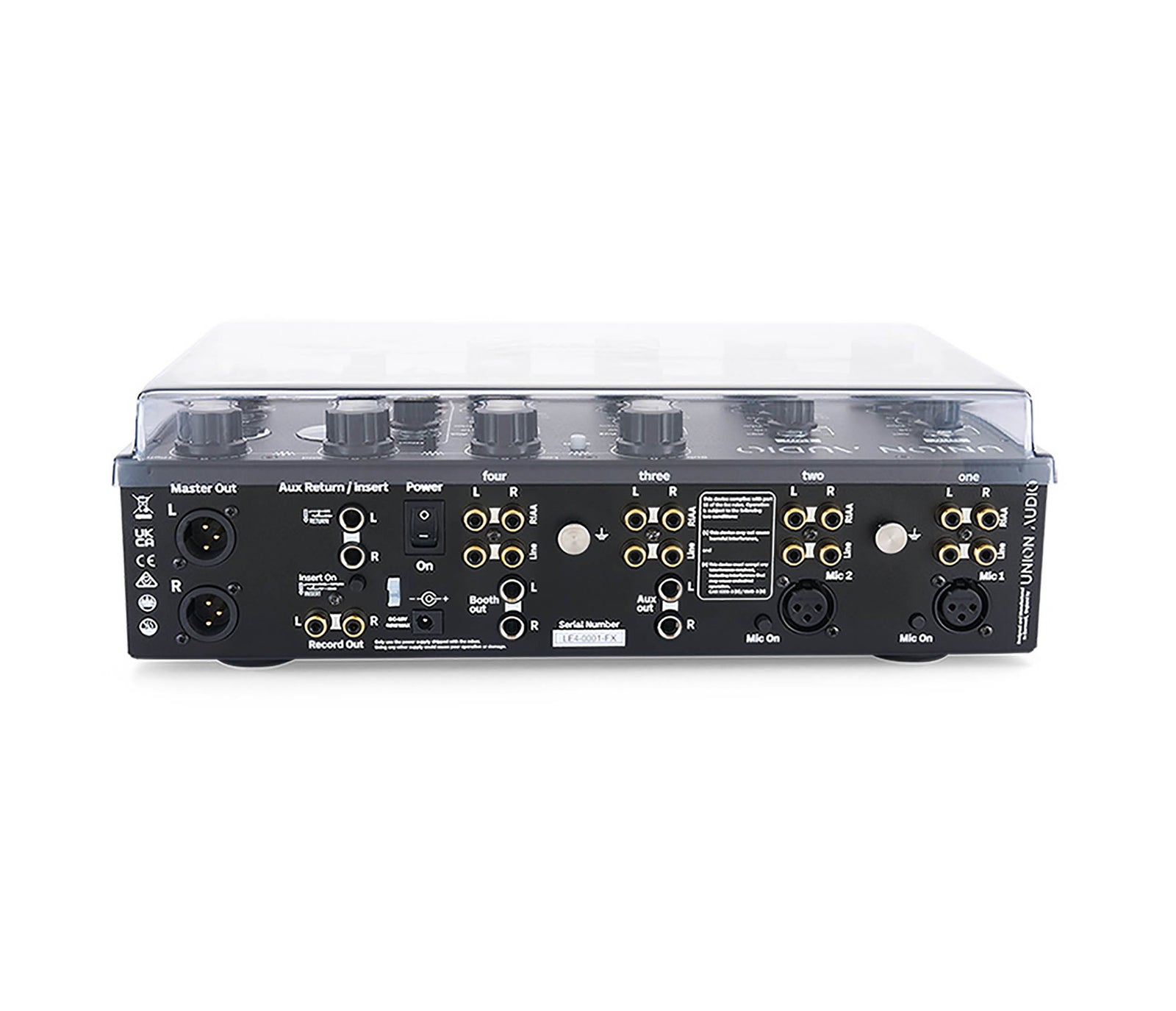 Decksaver DS-PC-ORBIT4LEFX, Protection Cover Union Audio Orbit.4 LE and FX by Decksaver