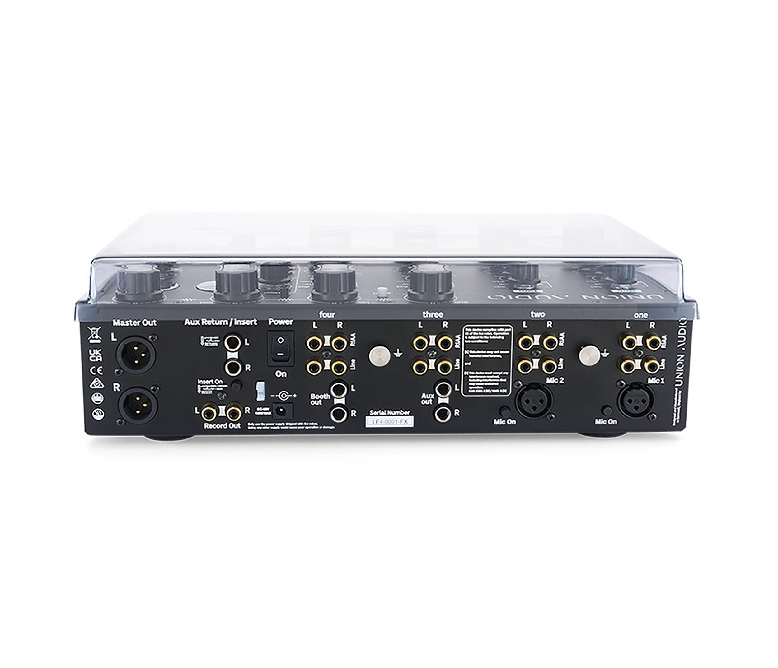 Decksaver DS-PC-ORBIT4LEFX, Protection Cover Union Audio Orbit.4 LE and FX by Decksaver