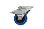FBT KBW-1004S Castor Wheel Kit - Set of 4 with 2 Braked Wheels by FBT