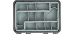SKB Cases 3i-1711-6DT, iSeries Waterproof Case with Think Tank Photo Dividers and Lid Foam - Black by SKB Cases