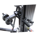 ProX XTF-FT6033 X2 DJ Package Compact Front-Loading Lifting Line Array Systems Tower - 728 lbs. Load Capacity by ProX Cases