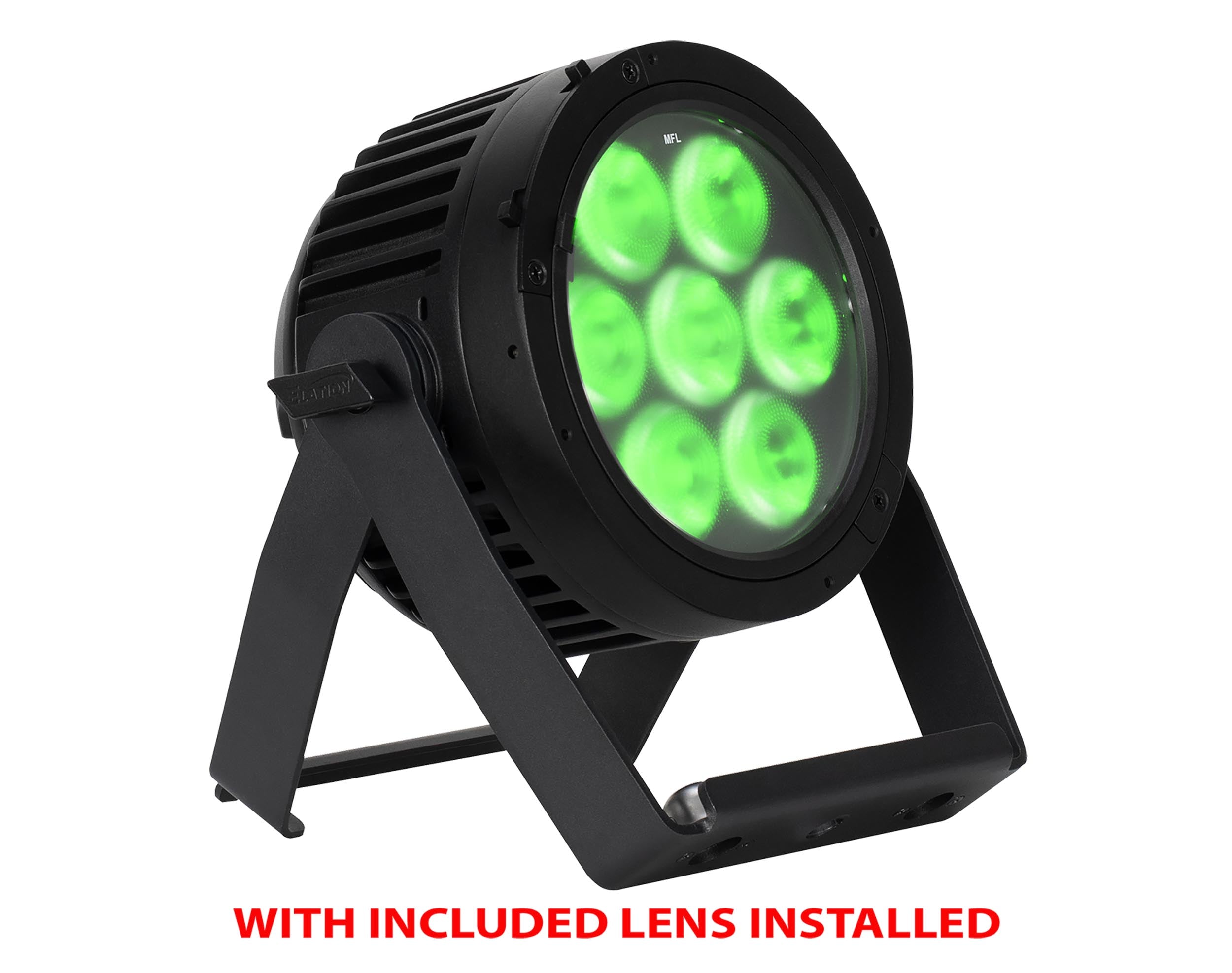 Elation SIX+ PAR S, 7 x 20-Watt RGBLA+UV LED Par