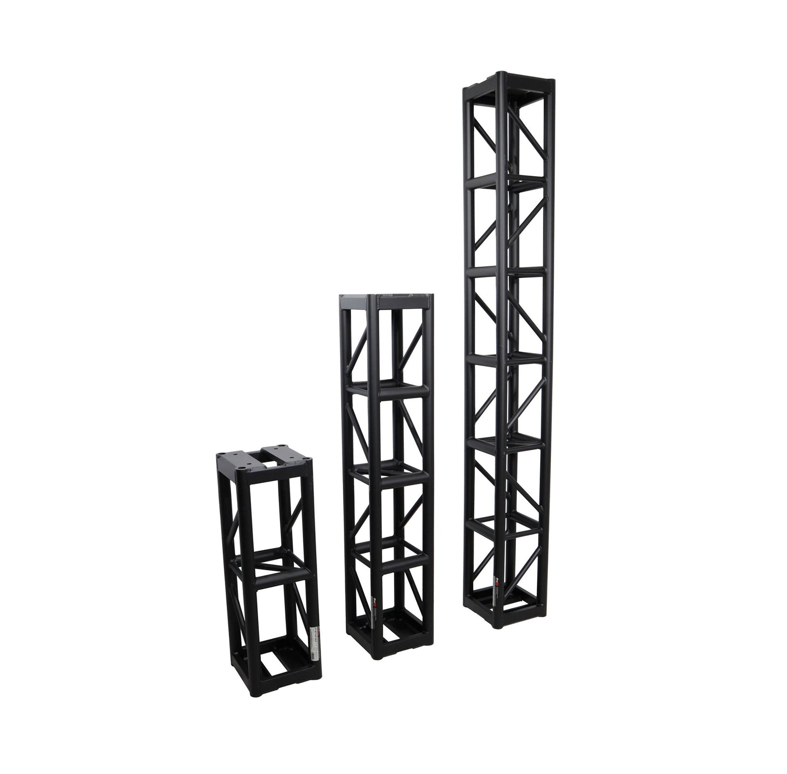 ProX XT-BT1202BLK, 12 Inch Black Bolted Professional Box Truss Segment - 2 Ft by ProX Cases