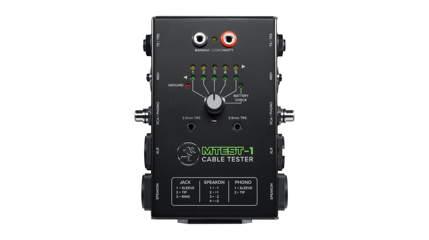 Mackie MTest-1 Cable Tester by Mackie