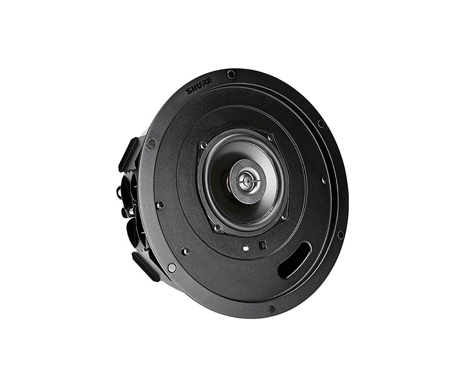 Shure Large Conferencing Room Bundle with MXA920-S Ceiling Mic, P300 IntelliMix Processor, MXN5W-C Networked Speakers, and A-MXN5-TB Tile Bridge by Shure