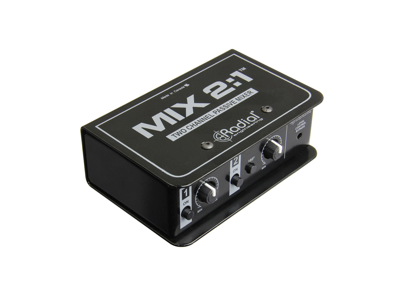 Radial Engineering MIX 2:1, Two-Channel Audio Combiner and Mixer by Radial Engineering