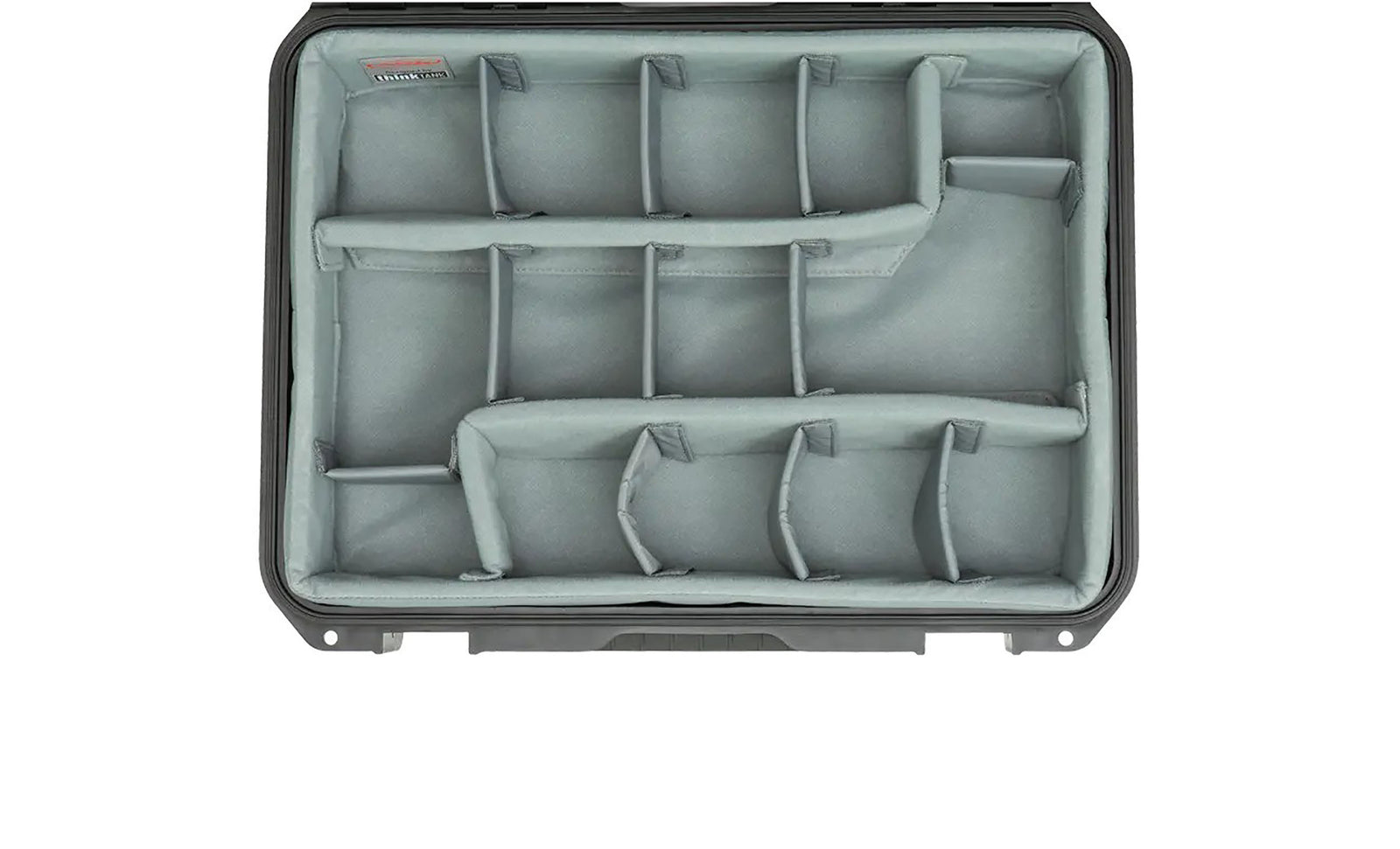 SKB Cases 3i-1813-5DT, iSeries Waterproof Case with Think Tank Photo Dividers and Lid Foam - Black by SKB Cases