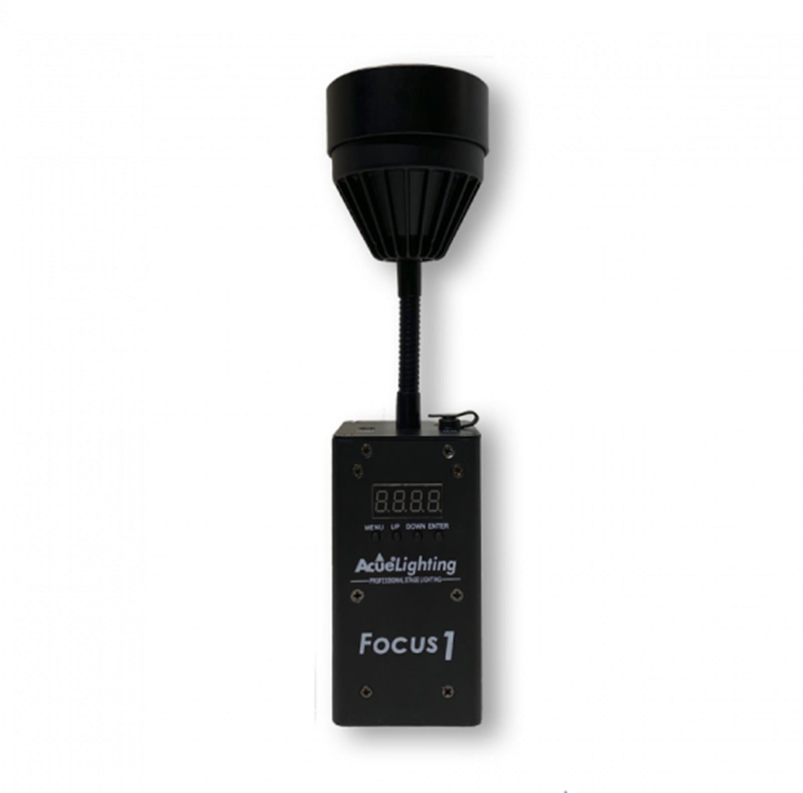 Acue Lighting Focus 1, 10-Watt Wireless DMX Pinspot with RF Remote by Acue Lighting