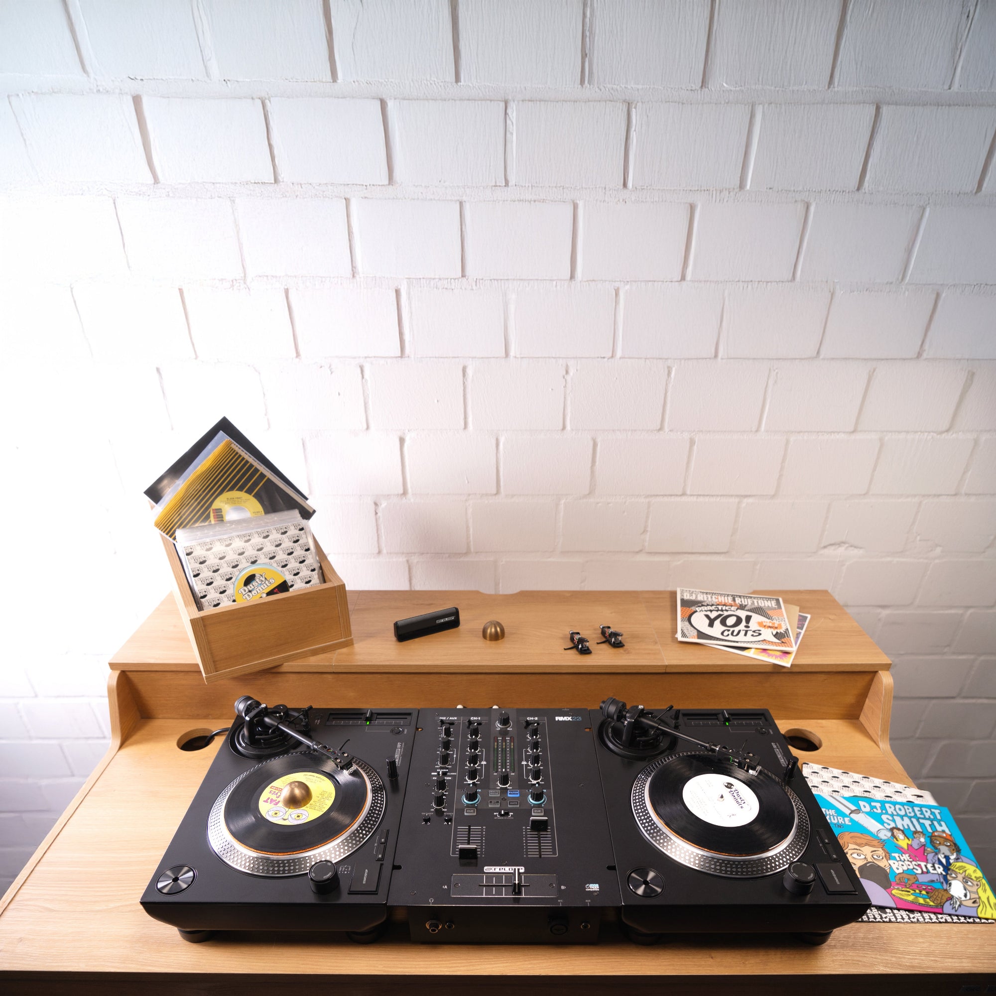 Reloop RP-7 Professional 7 Inch Direct Drive DJ Turntable by Reloop