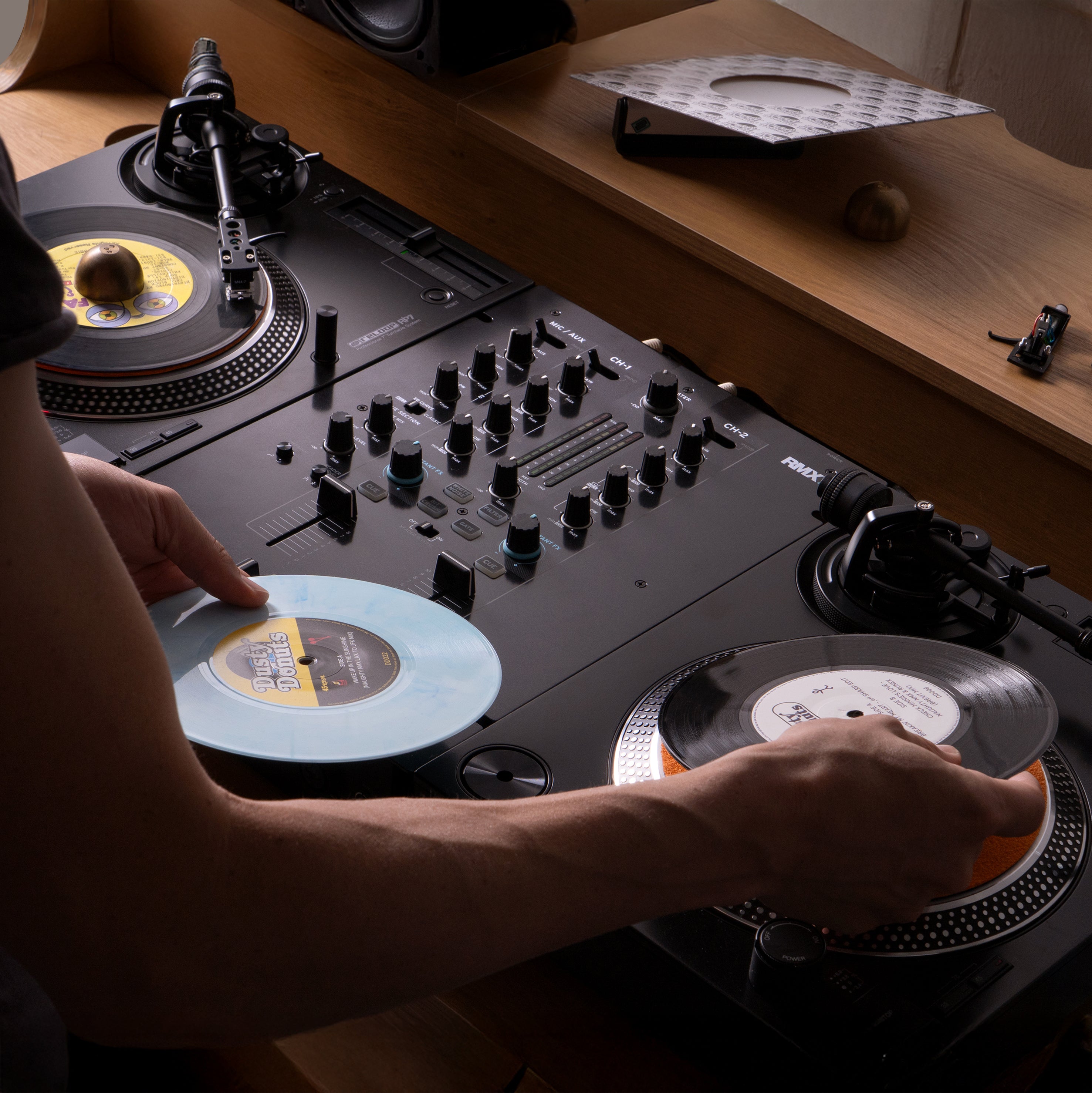 Reloop RP-7 Professional 7 Inch Direct Drive DJ Turntable by Reloop