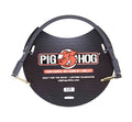 Pig Hog PH1RR, 1/4" Right Angle to 1/4" Right Angle 8mm Instrument Cable - 10 Ft by PigHog