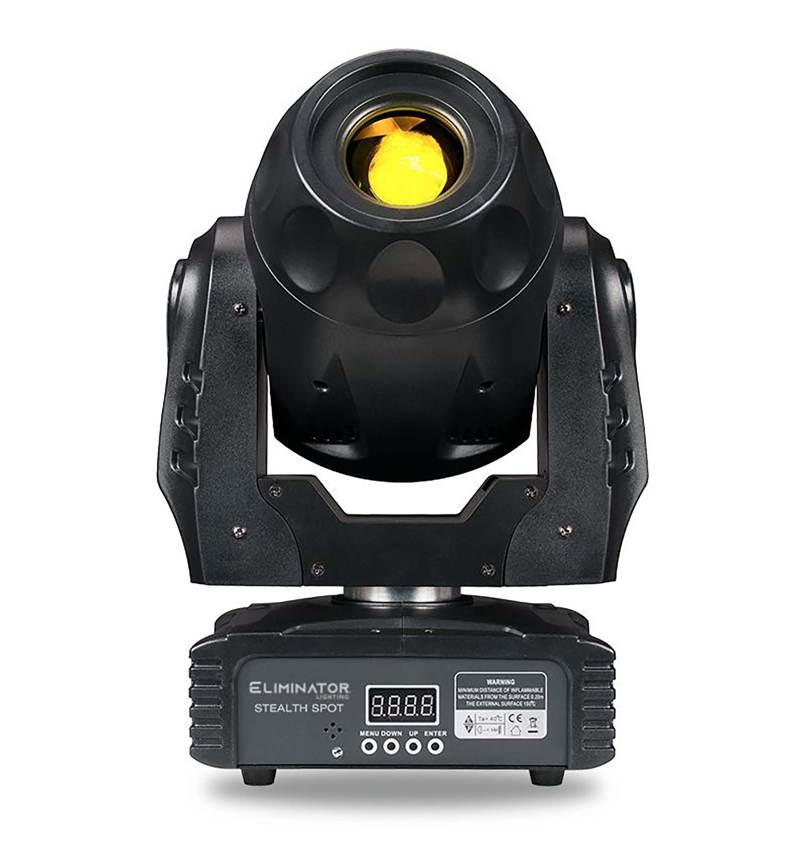 Eliminator Lighting Stealth Spot, 60 Watt LED Spot Moving Head with Wired Digital Communication Network by Eliminator Lighting