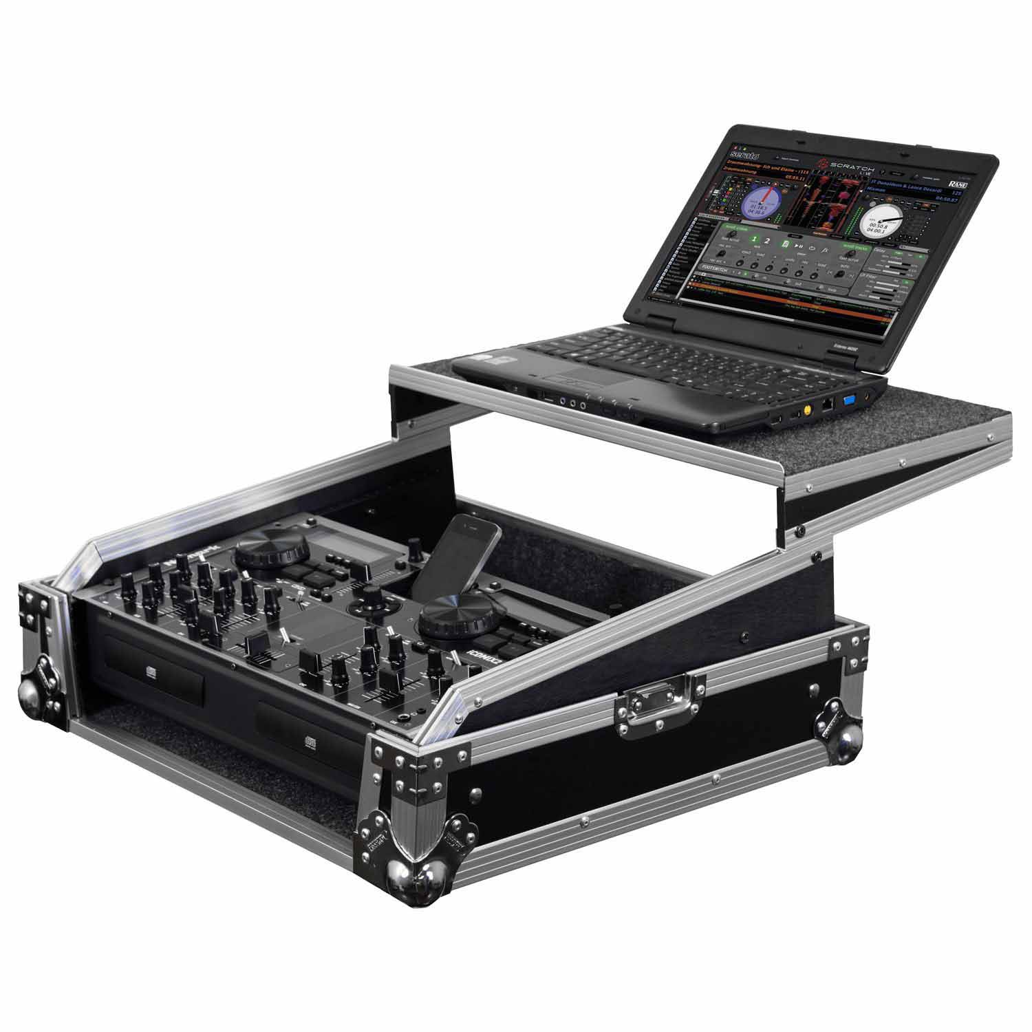 B-Stock: Odyssey FZGS8CDMIX Rack Mount DJ Controller Front Load CD/Media Mixer Case by Odyssey