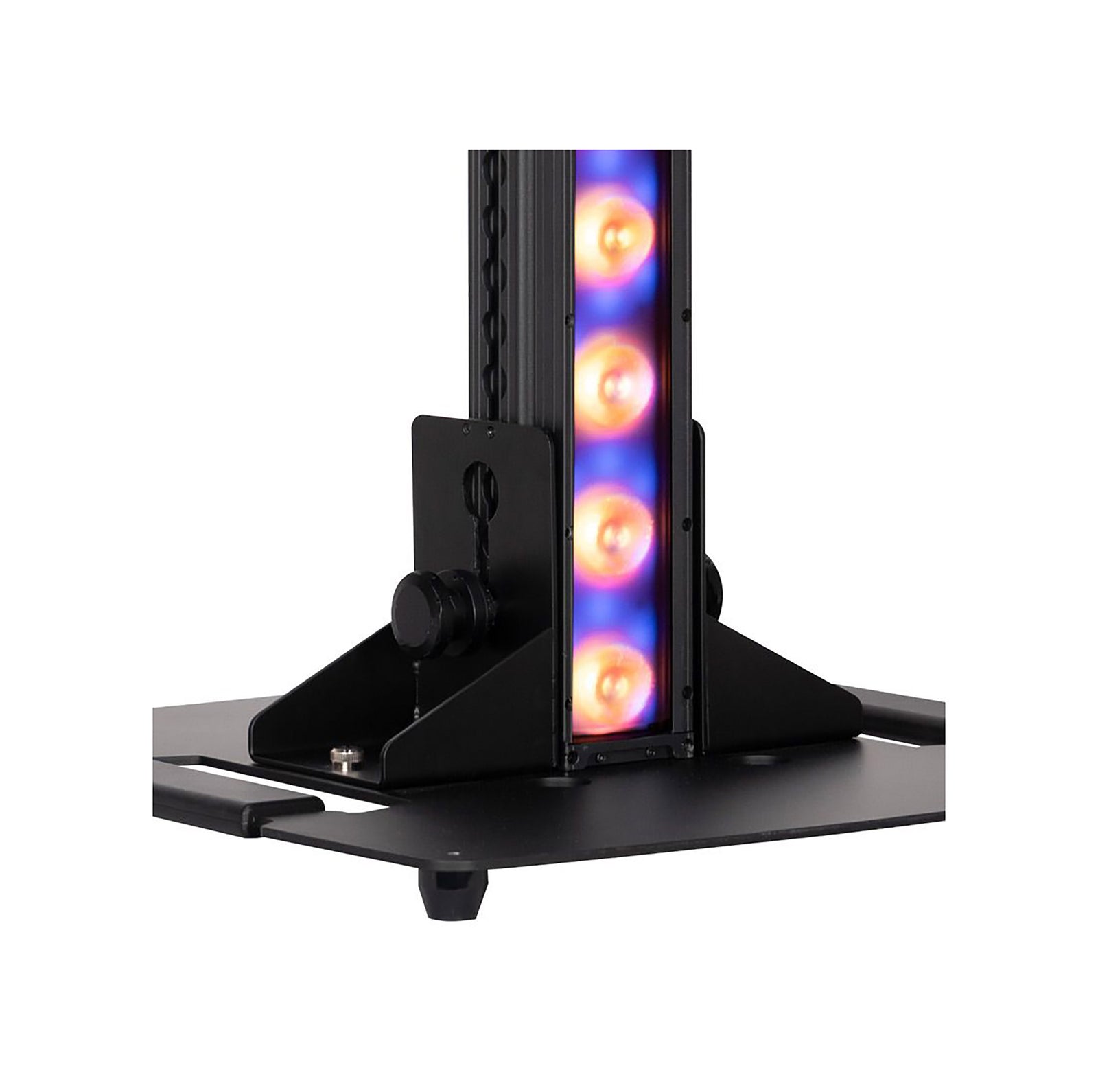 Accu-Stand VFB, Versatile Floor Base for Mounting ElectraPix Bar Fixtures by Accu-Stand