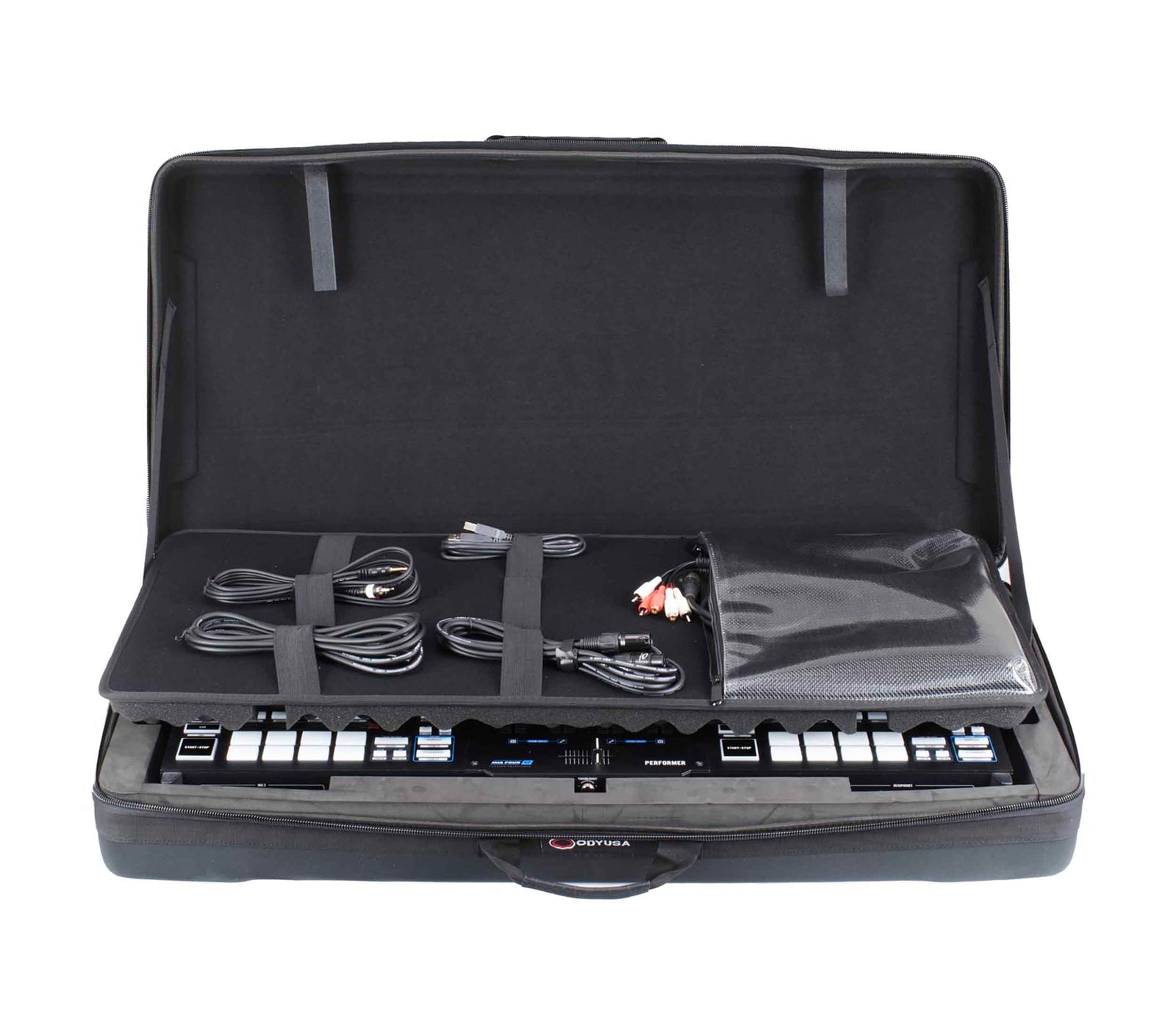 Odyssey BMPERFORMERDLX, Rane Performer Deluxe EVA Molded Soft Case/Bag with Lid Compartment by Odyssey