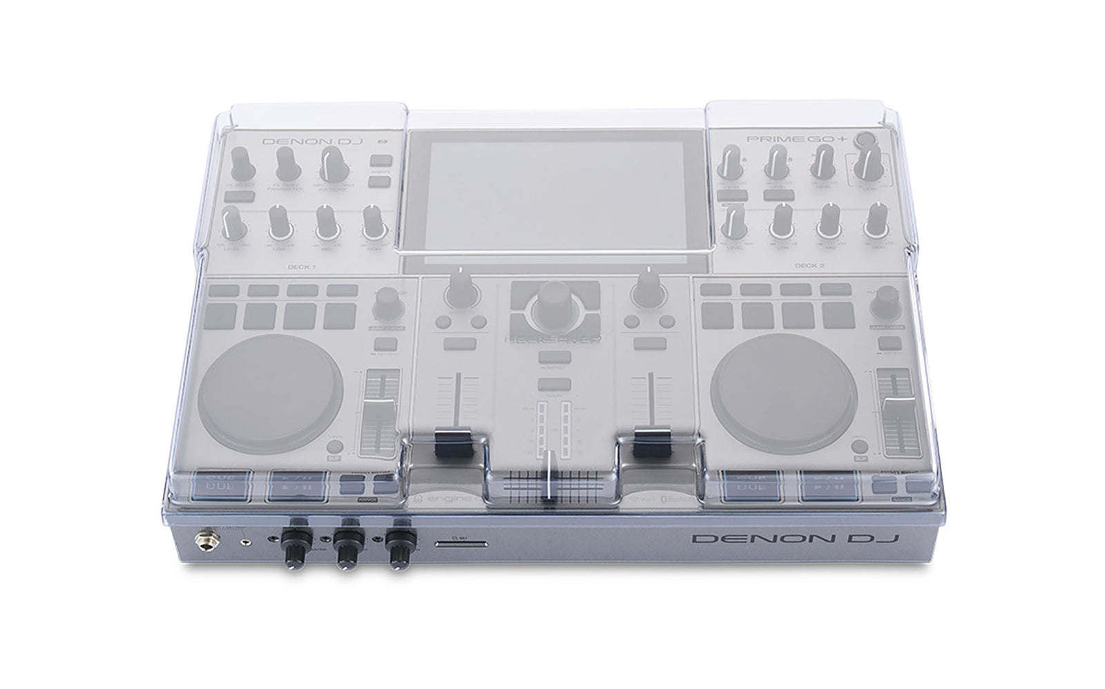 Decksaver DSPCPRIMEGO+ Protection Cover for Denon DJ Prime GO and GO+ by Decksaver
