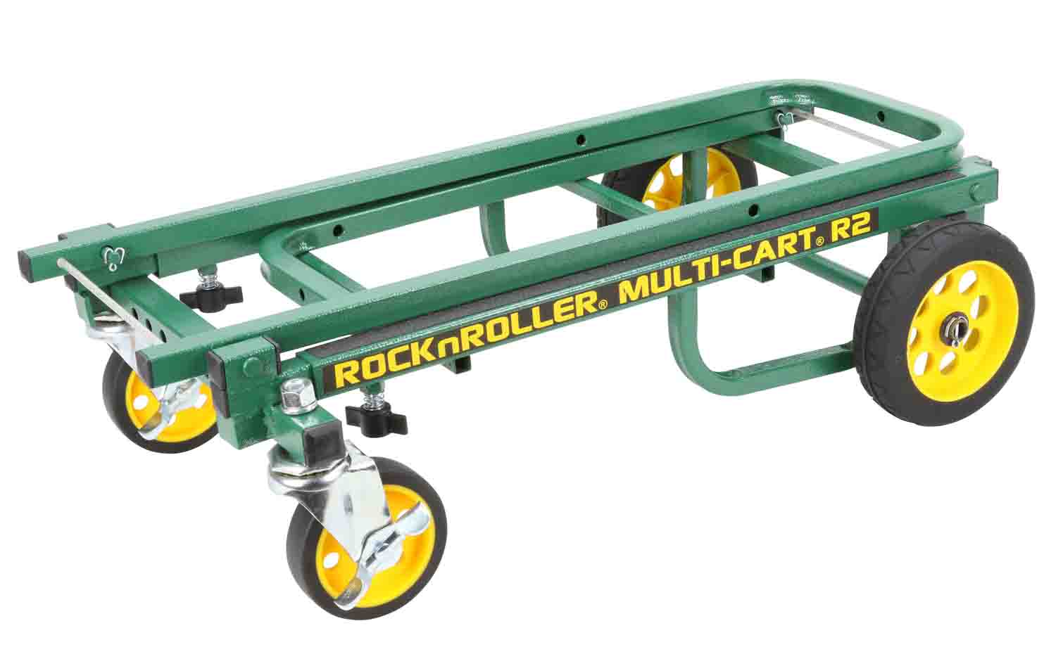 Rock N Roller R2RT-GR Micro 8-in-1 Equipment Multi Cart - Green by Rock N Roller