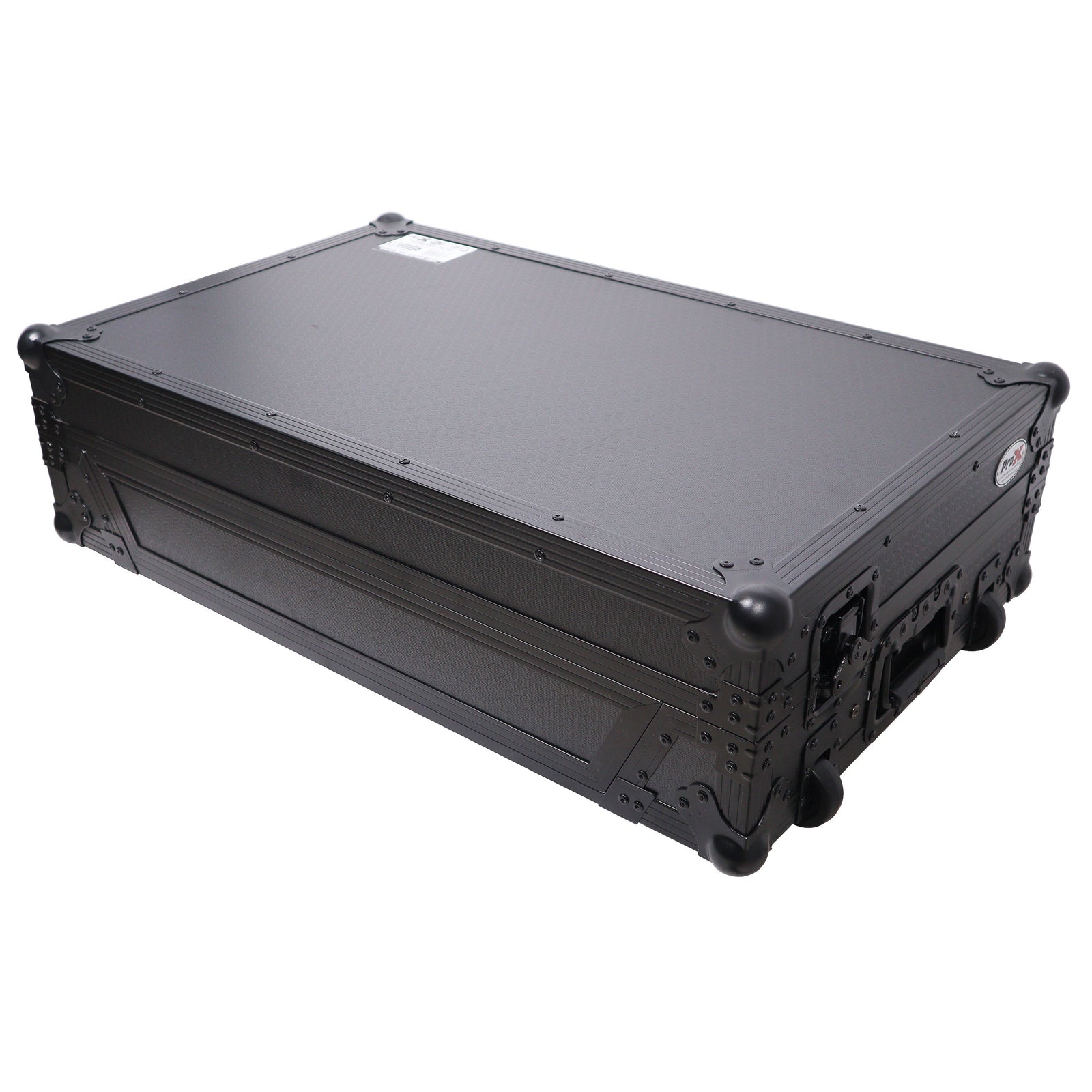 ProX XS-HIT7WLTBL, ATA Flight Road Case for Hercules T7 Inpulse Controller 1U Rack Space and Wheels - Black Finish by ProX Cases