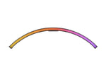 ADJ Pixie Curve 60, Curved LED Strip with Wired Digital Communication Network - 3.3 Ft by ADJ