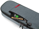 Gator Cases GT-ELECTRIC-GRY Transit Series Electric Guitar Gig Bag with Light Grey Exterior by Gator Cases