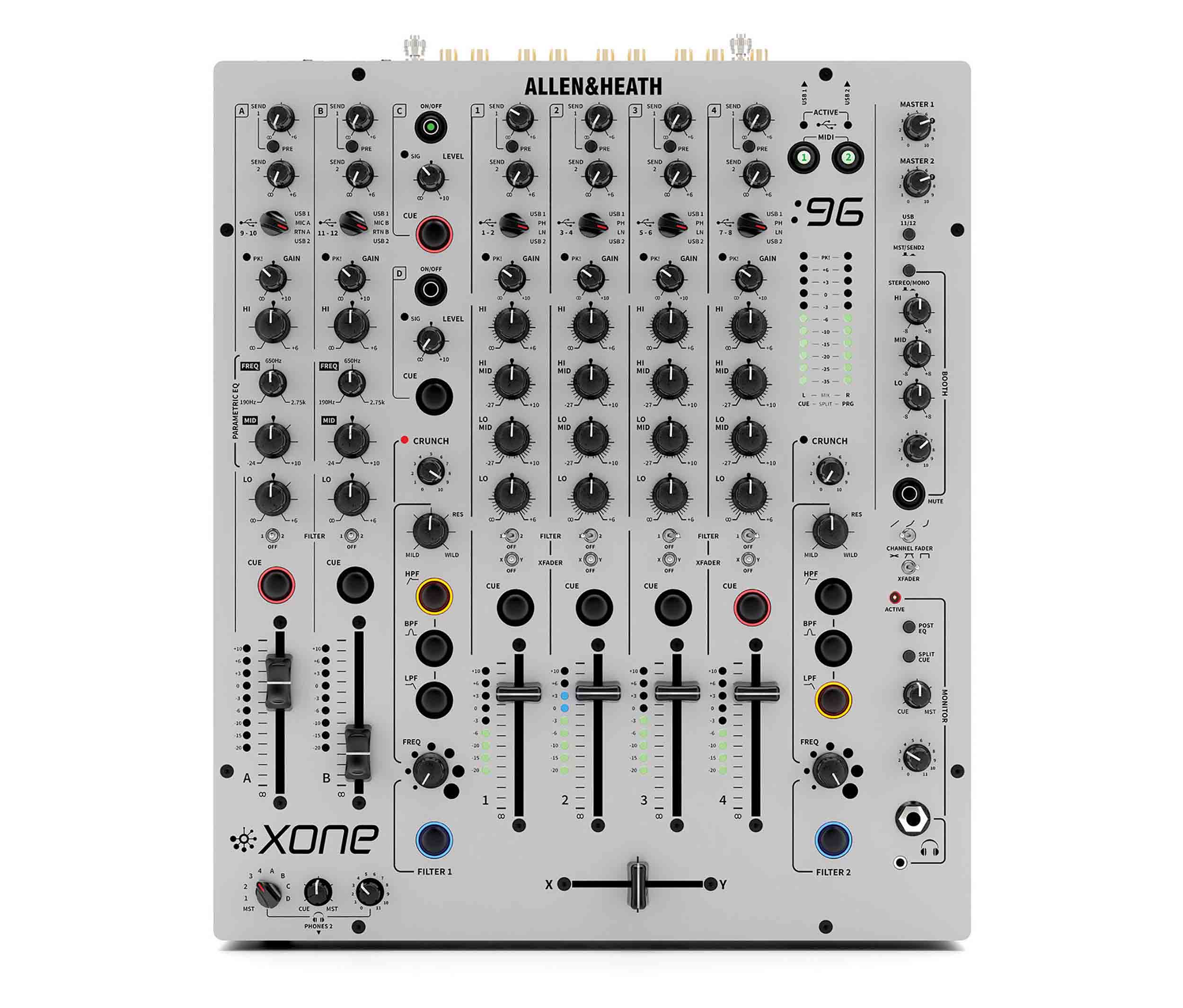 Allen & Heath XONE:96 Analogue DJ Mixer with Audio Interface