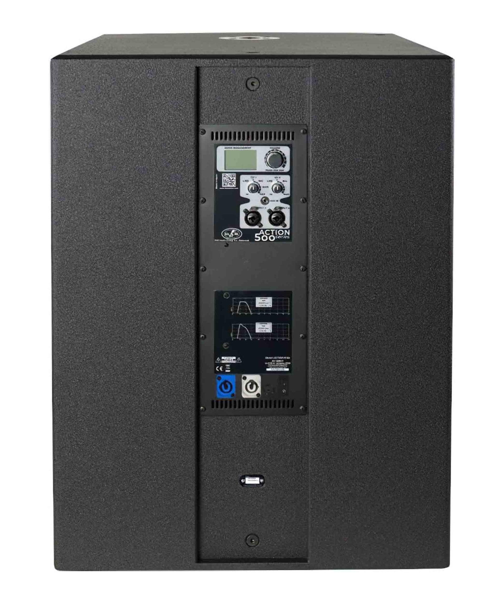 DAS Audio ACTION-S18A, 18-Inch 1500W Powered Portable Subwoofer with DSP Processor - Black by DAS Audio