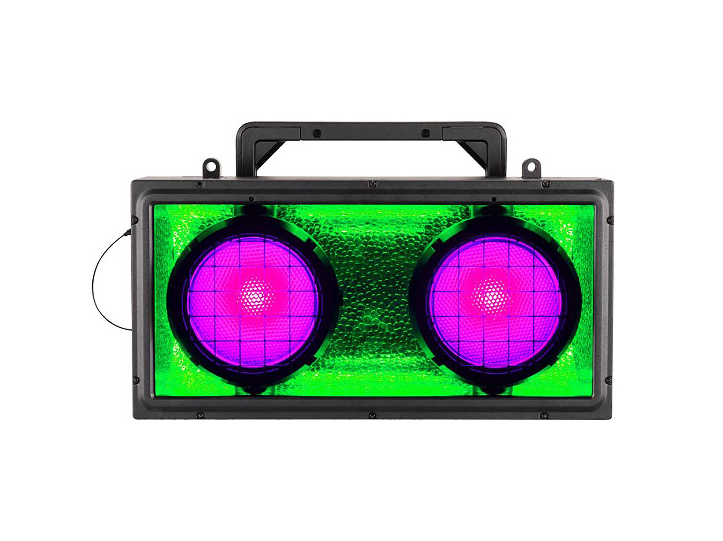 ADJ Lighting Encore DBX, Dual-Lens Blinder/Strobe Fixture with RGB Background LEDs by ADJ