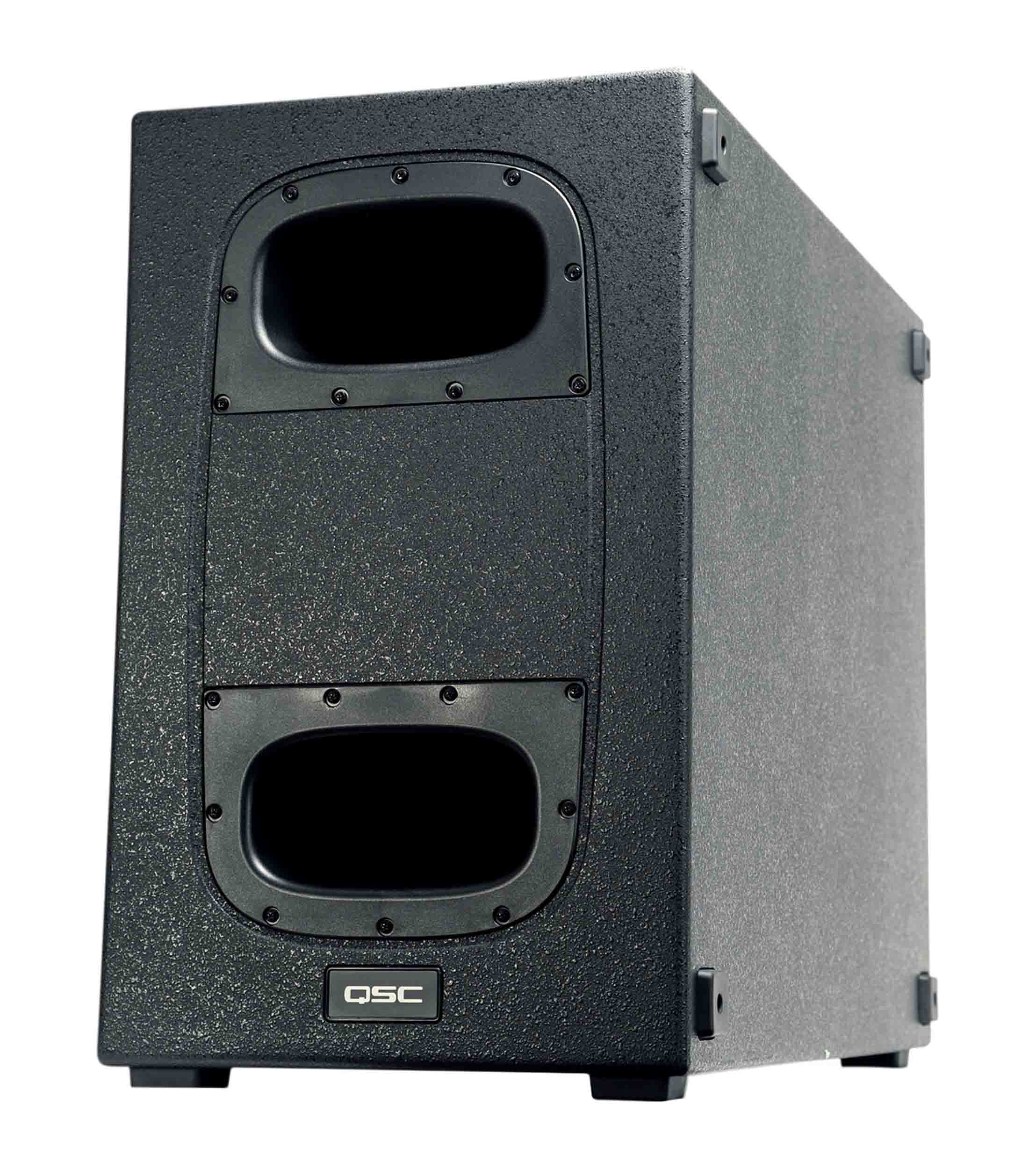 Open Box: QSC KS212C Powered Subwoofer 3,600W Dual 12 Inch Cardioid Directional