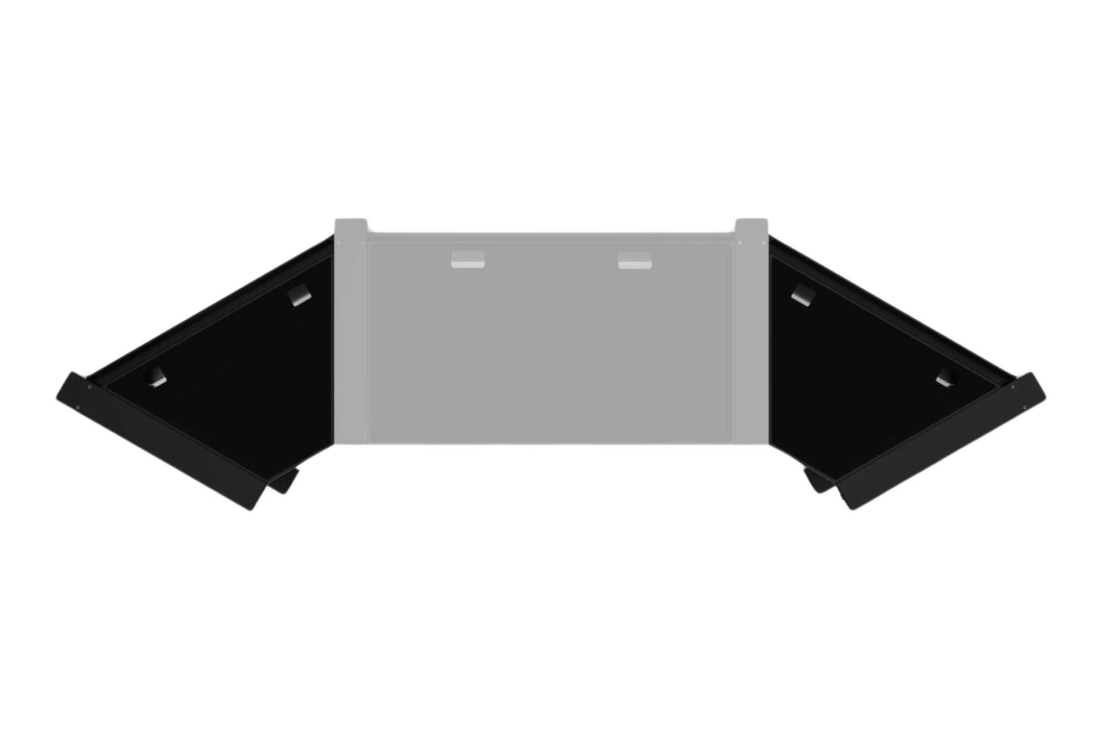 ProX XFH-B3PLUS B3 Plus Extension Pack for Humpter B3 DJ Workstation - Left and Right Add-Ons Only by ProX Cases
