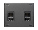 HK Audio L9-118SUBBA, Powered 1100W 18" Dual Vented Bandpass Subwoofer - Black by HK Audio