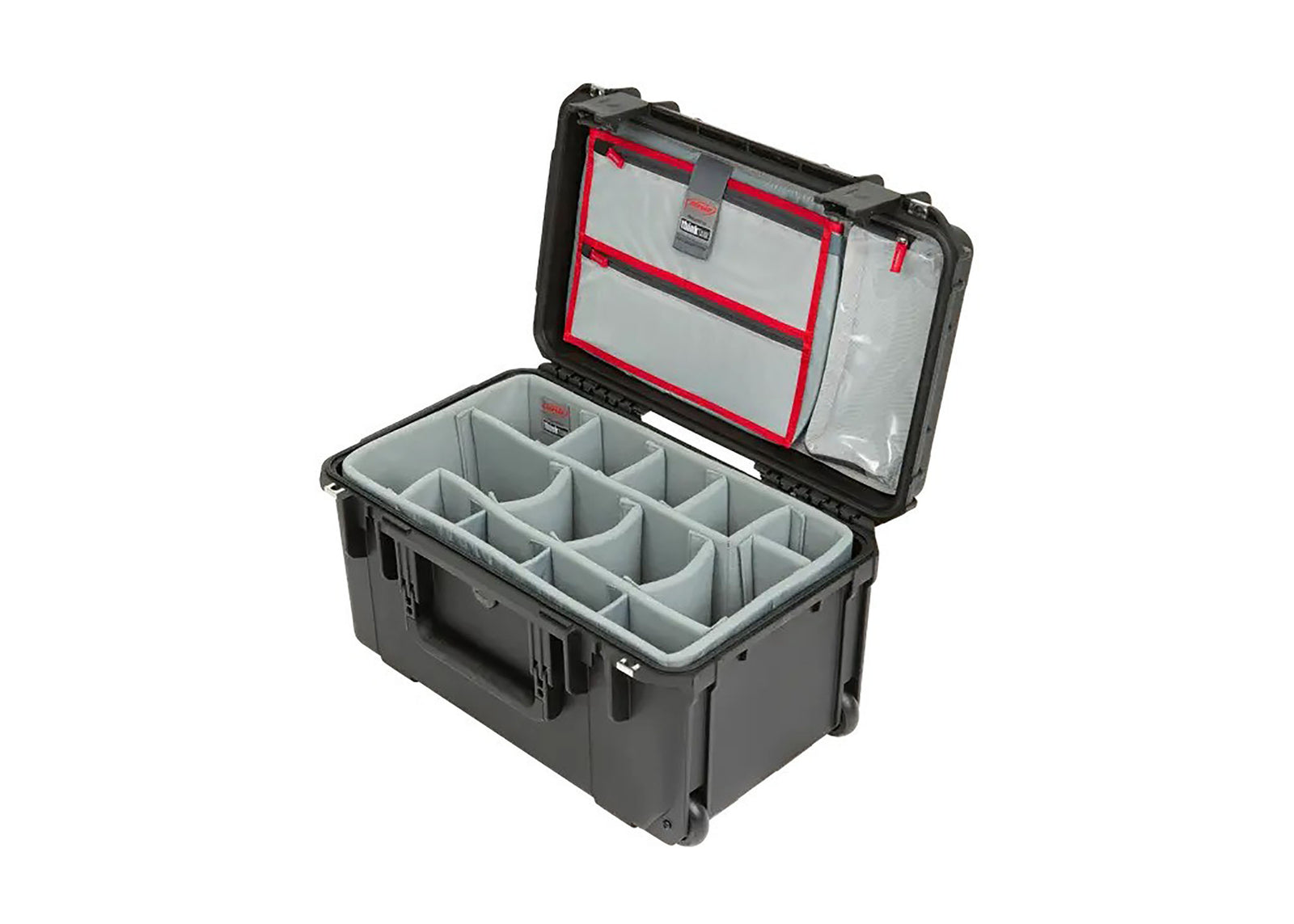 SKB Cases 3i-2011-10DL, iSeries Waterproof Case with Think Tank Photo Dividers and Lid Organizer - Black by SKB Cases