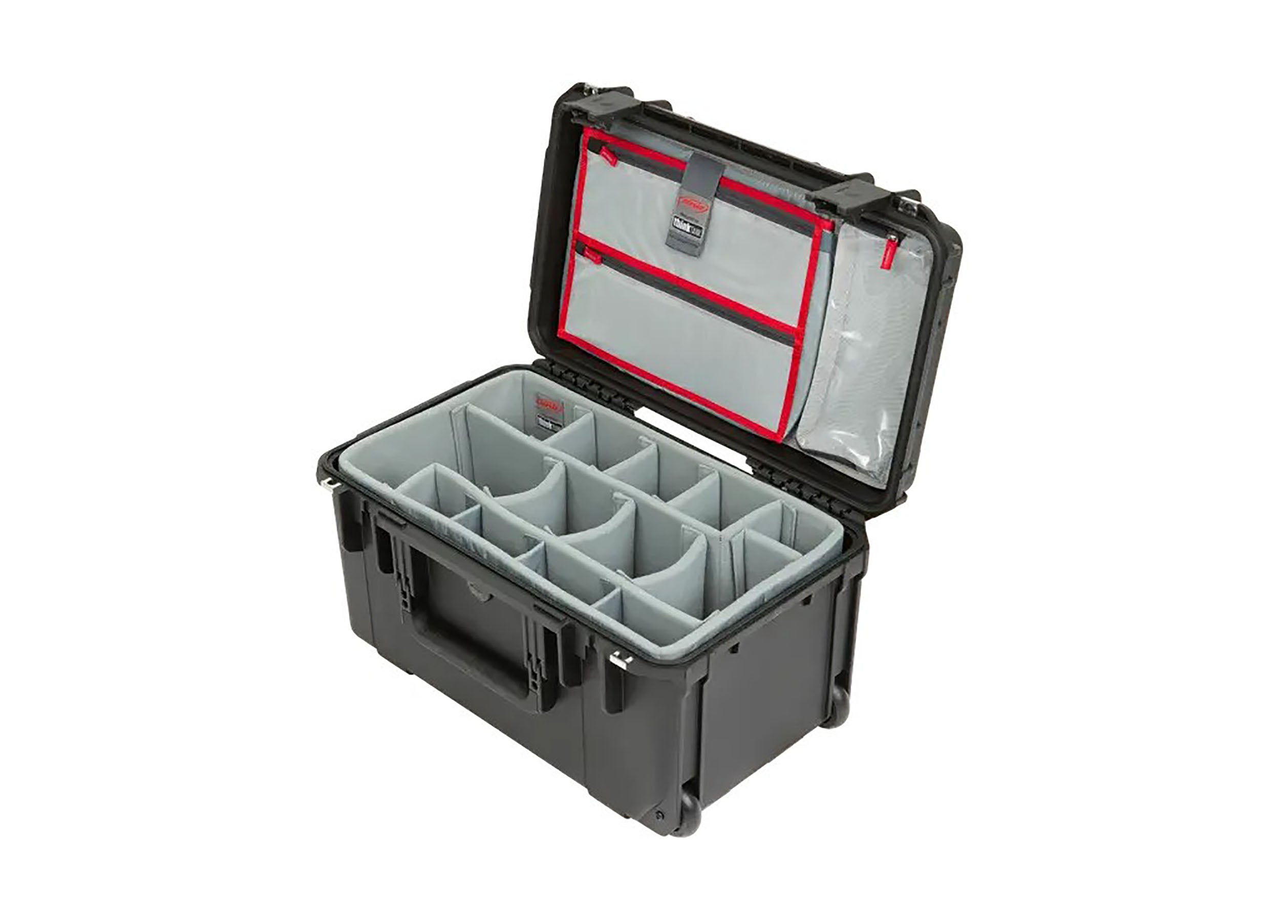SKB Cases 3i-2011-10DL, iSeries Waterproof Case with Think Tank Photo Dividers and Lid Organizer - Black by SKB Cases