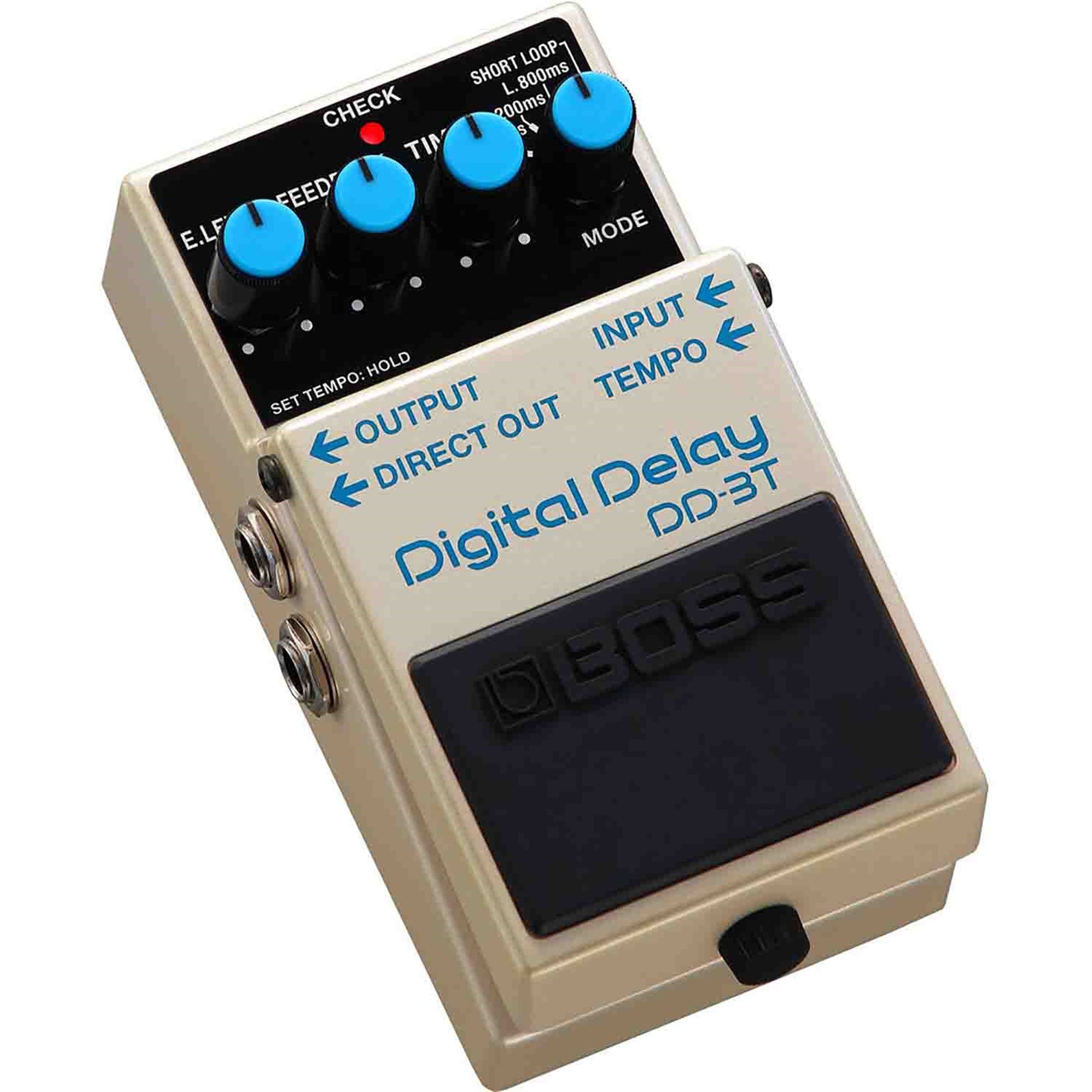 Boss DD-3T, Digital Delay Pedal for Electric Guitar