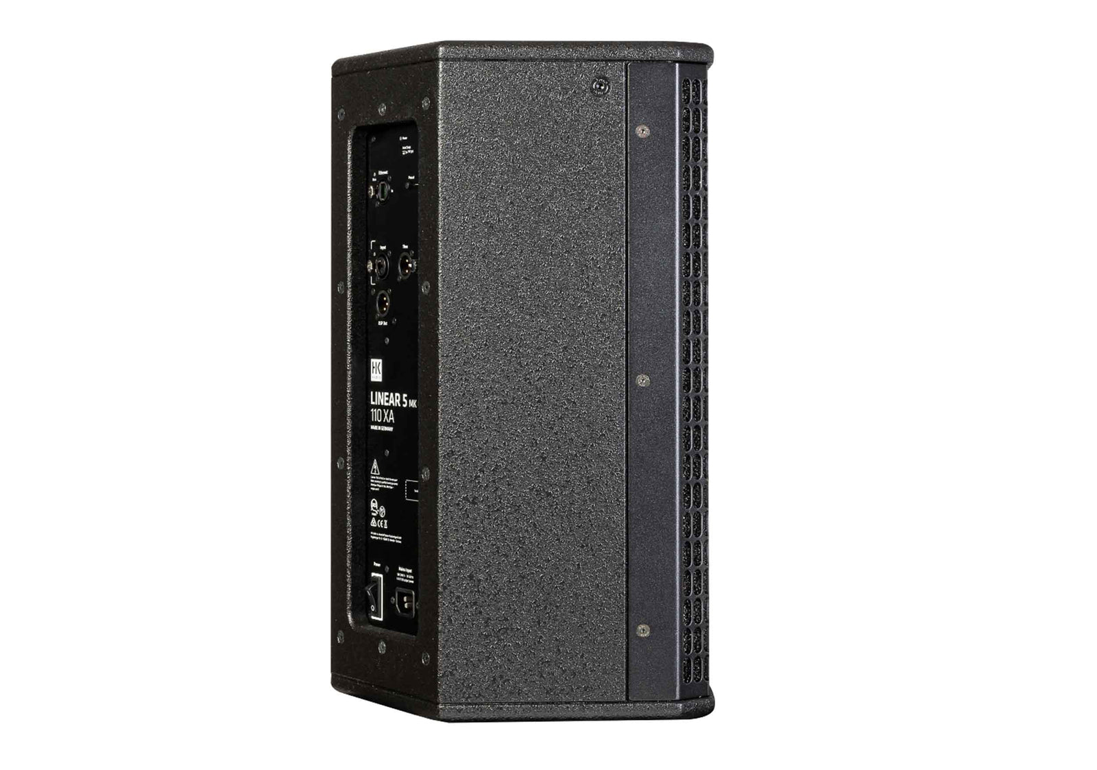 HK Audio LINEAR-5-MK2-110-XA-U, Bi-Amped Powered Speaker with DSP, FIR Crossover, and Rotatable Horn - 10 Inch by HK Audio