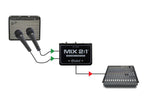 Radial Engineering MIX 2:1, Two-Channel Audio Combiner and Mixer by Radial Engineering